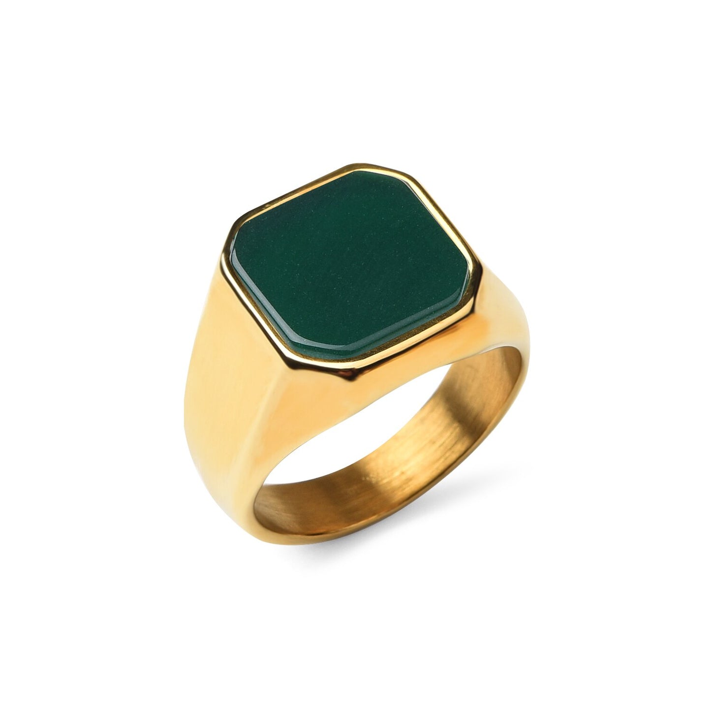 Gold 'Onyx' Ring