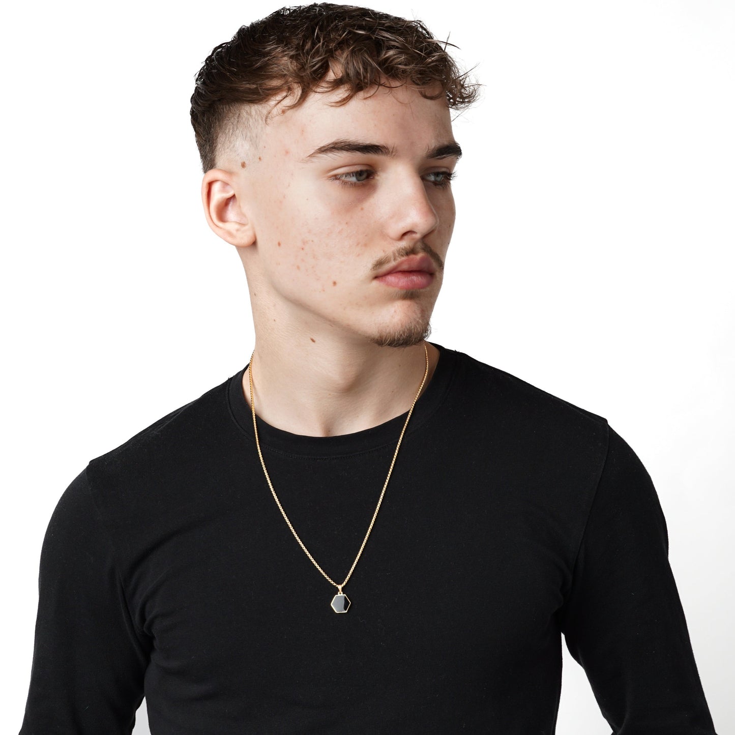Gold 'Amity' Pendant
