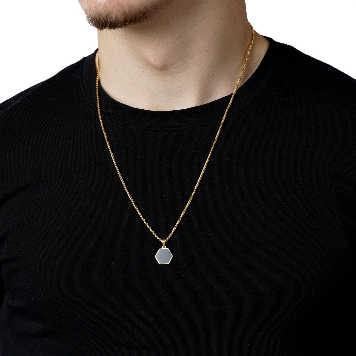 Gold 'Amity' Pendant